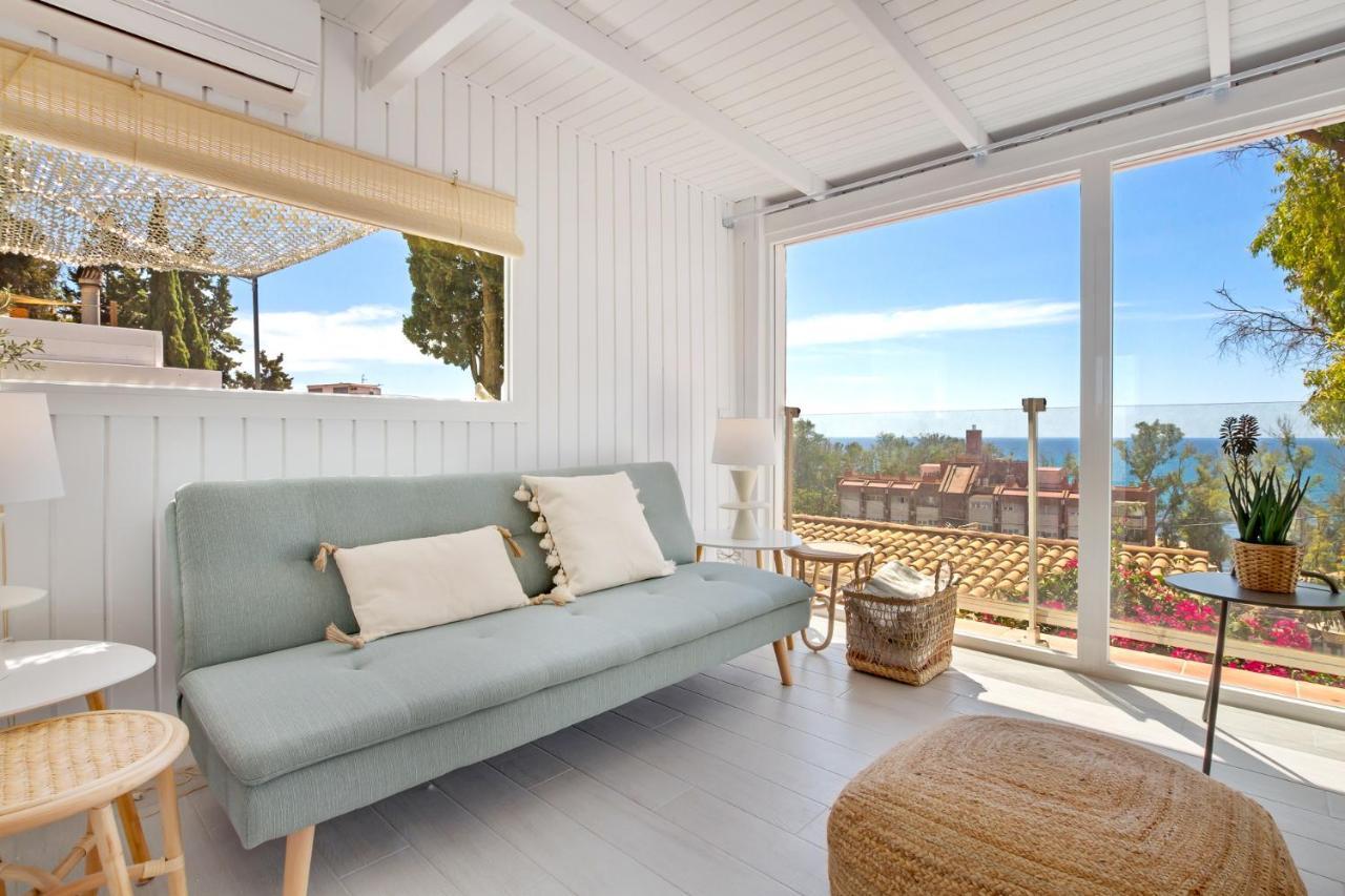 Casa De La Playa. Beach House With Magnificent Sea Málaga Exterior foto